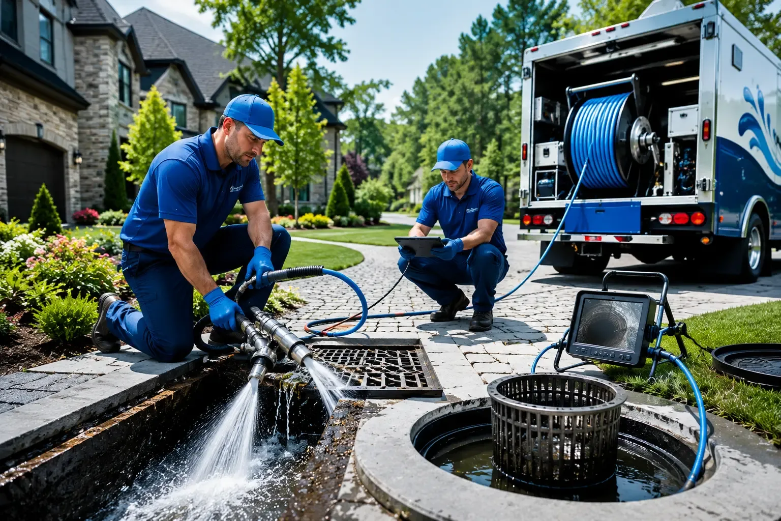 Local outdoor drain cleaning professionals in Harpster, OH